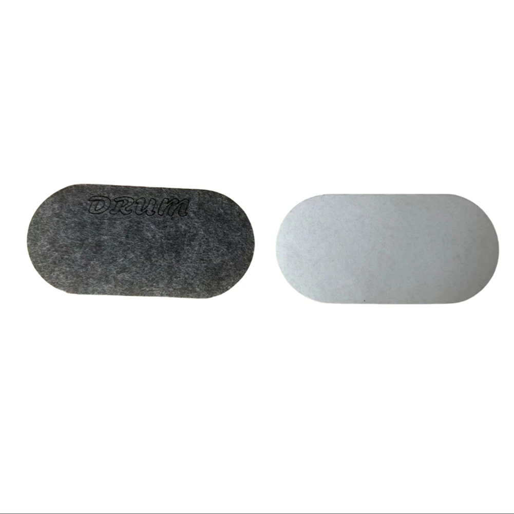 13.5*6.6*0.3CM Drum Kick Pad Long-lasting Minimal Interference Enhanced Drum Skin Protection Compact And Lightweight