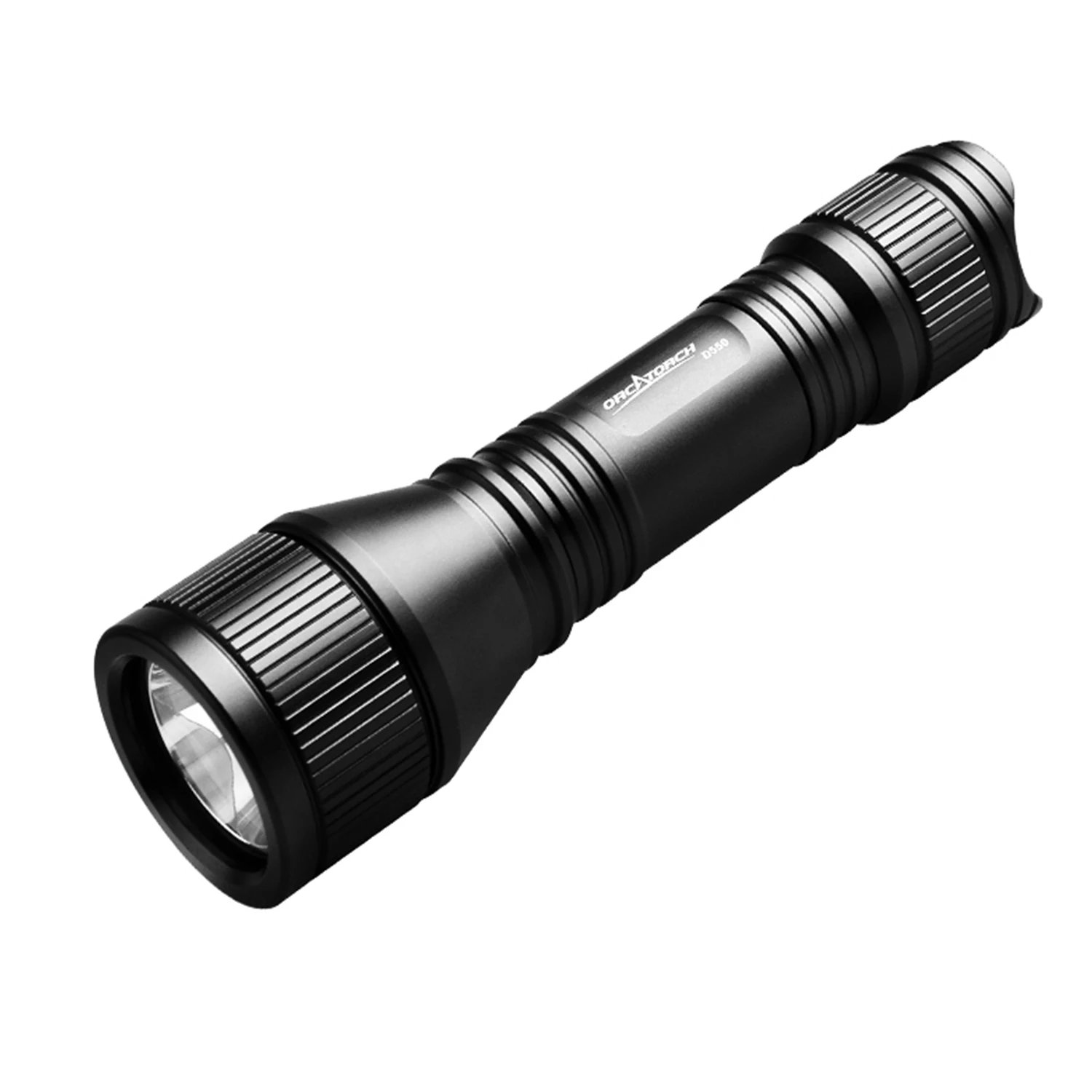 Scuba Diving Flashlight Waterproof Scuba Dive Torch Light Powerful LED Flashlights ORCATORCH D550 Professional Diving Equipment