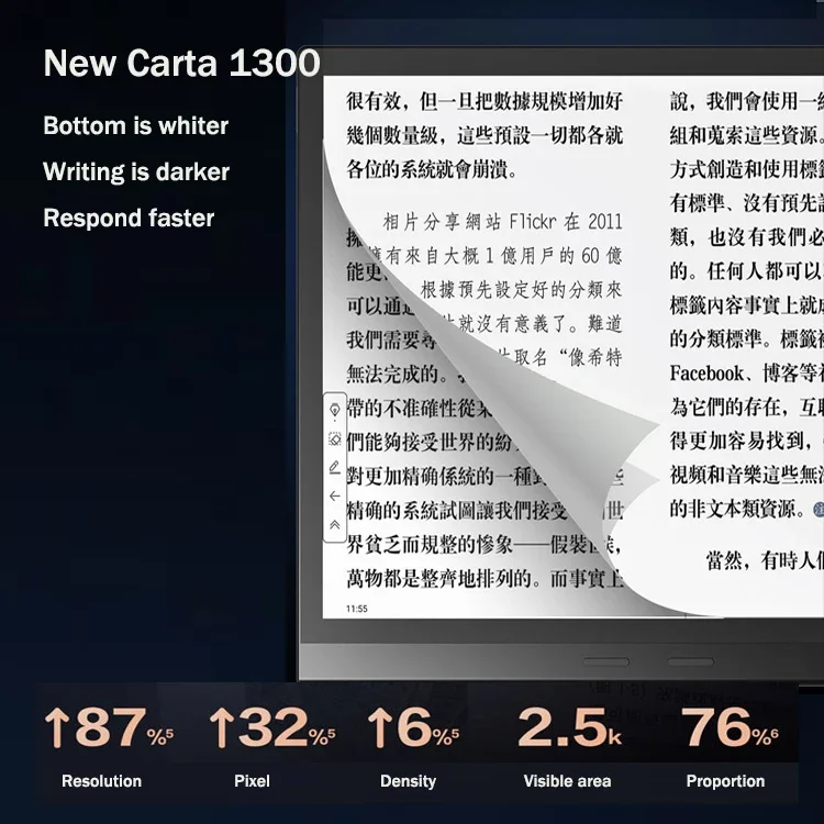 IReader X3 10.65 بوصة قارئ الحبر الإلكتروني مع قلم Wifi Pdf تنسيق شاشة تعمل باللمس قارئ الحبر الإلكتروني قارئ الكتب الإلكترونية HD EReader