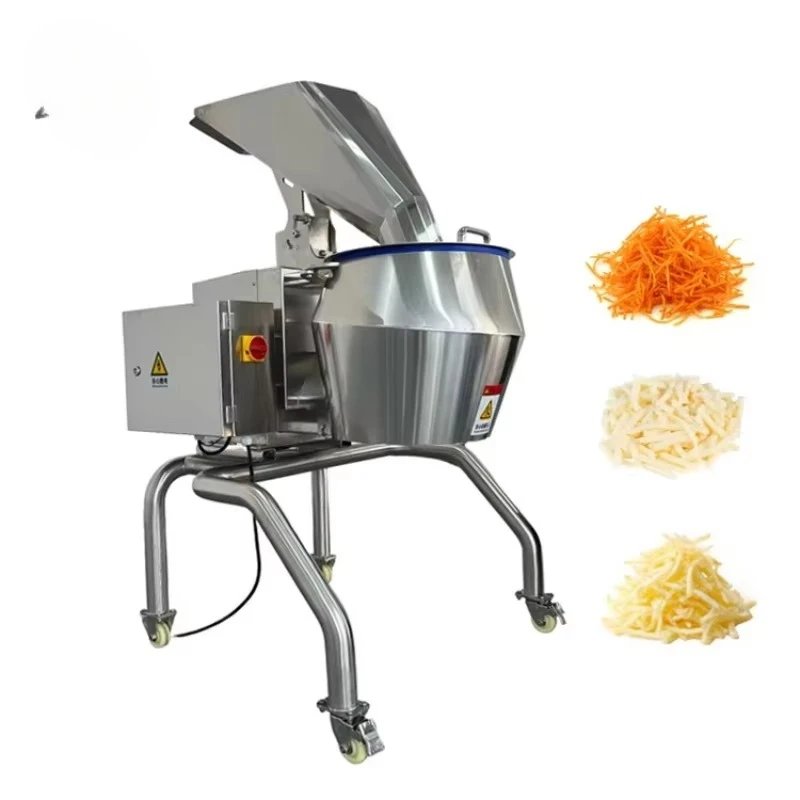Premium Carrot Shredder Slicer Automatic Vegetable Shredding Cutting Large Potato Chips Slicing Machine