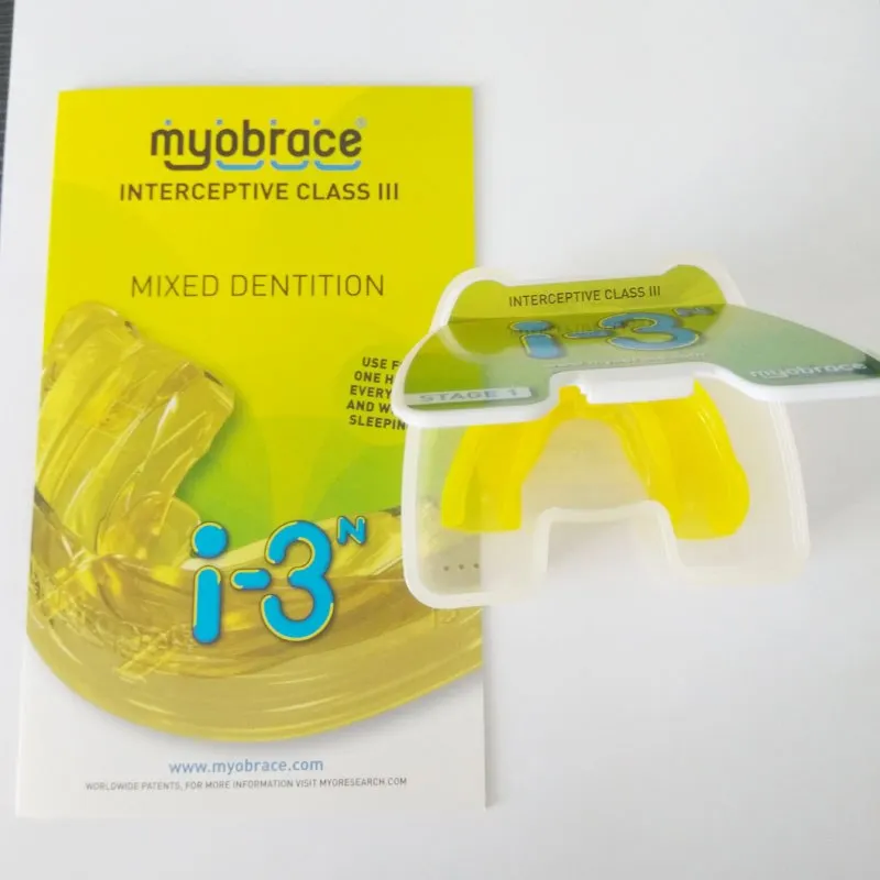 Dental MRC I-3N Myobrace Trainer Kids Orthodontic Retainer Clear Aligner Myofunctional Oral Correction Braces