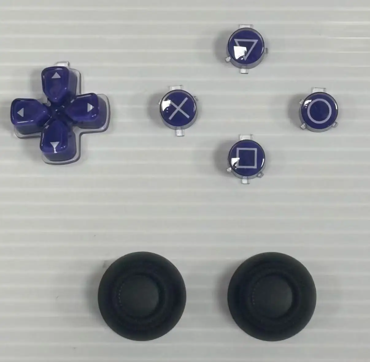 Hoogwaardige vervangende behuizing voor PS5-controller - Galactic Purple Limited Edition Custom Mod-behuizing