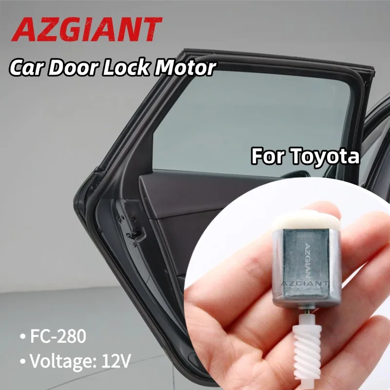 

AZGIANT Car Side Door Lock DC Motor Replacement High Power Locking Motor For 2004-2009 Toyota Mark X Car Parts