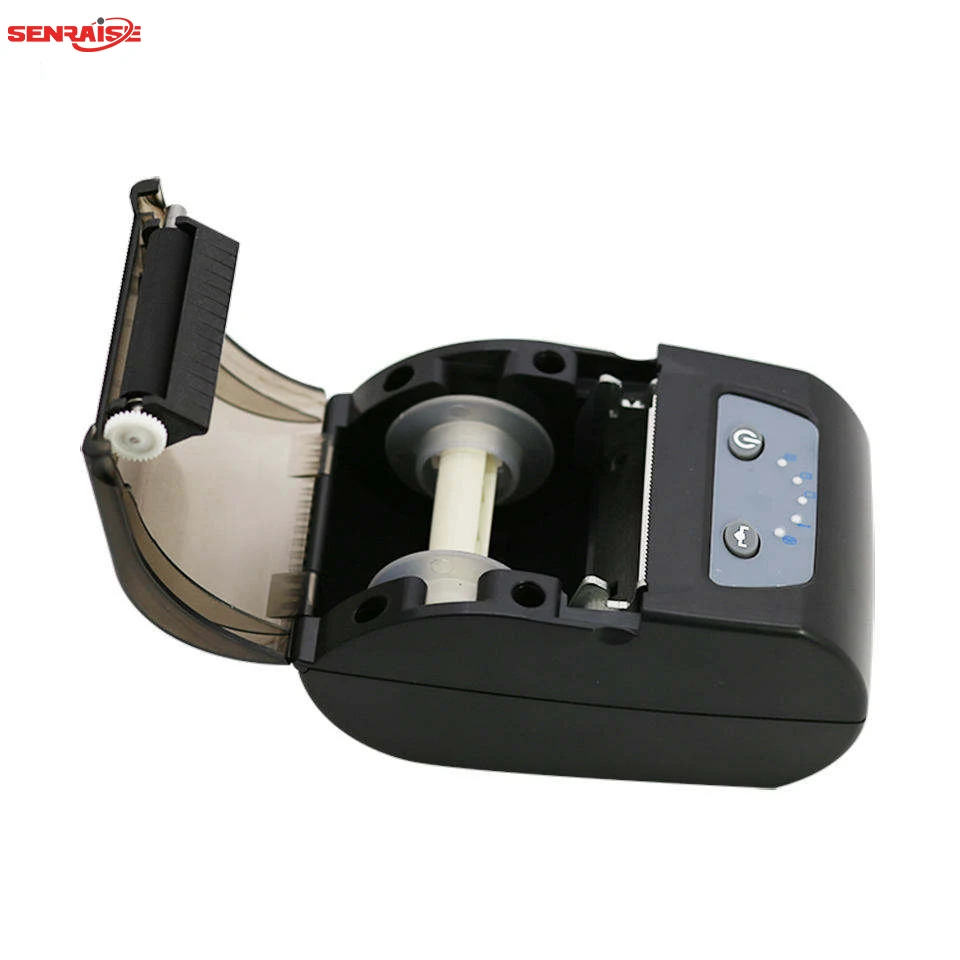 Stampante termica per ricevute a dente blu economica e fine da 2 pollici Mini stampante termica per ricevute portatile da 58 mm