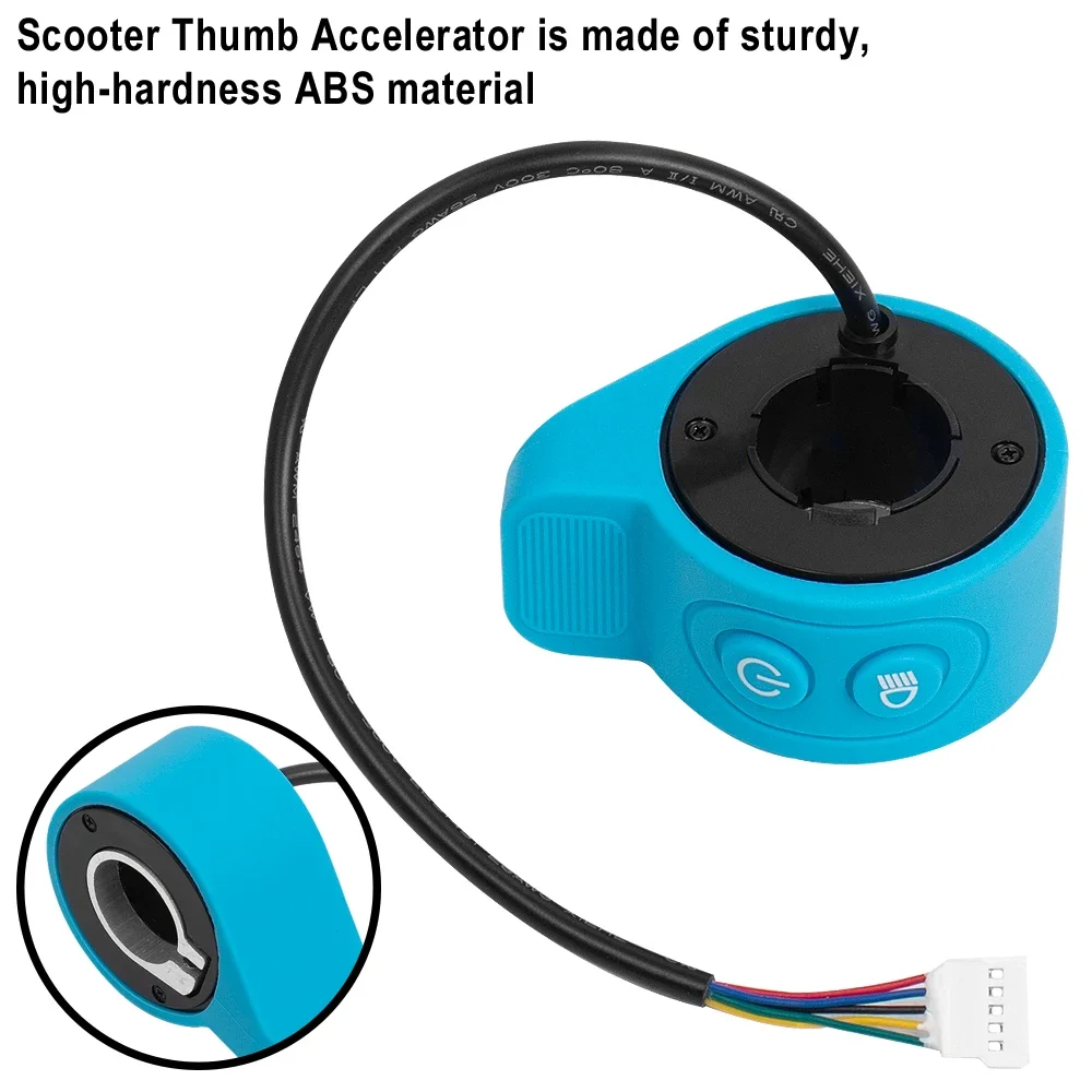 إصبع سرعة الطلب لوحة القيادة الإبهام خنق سرعة التحكم التبديل ل HX X7 سكوتر كهربائي الزناد مسرع أجزاء
