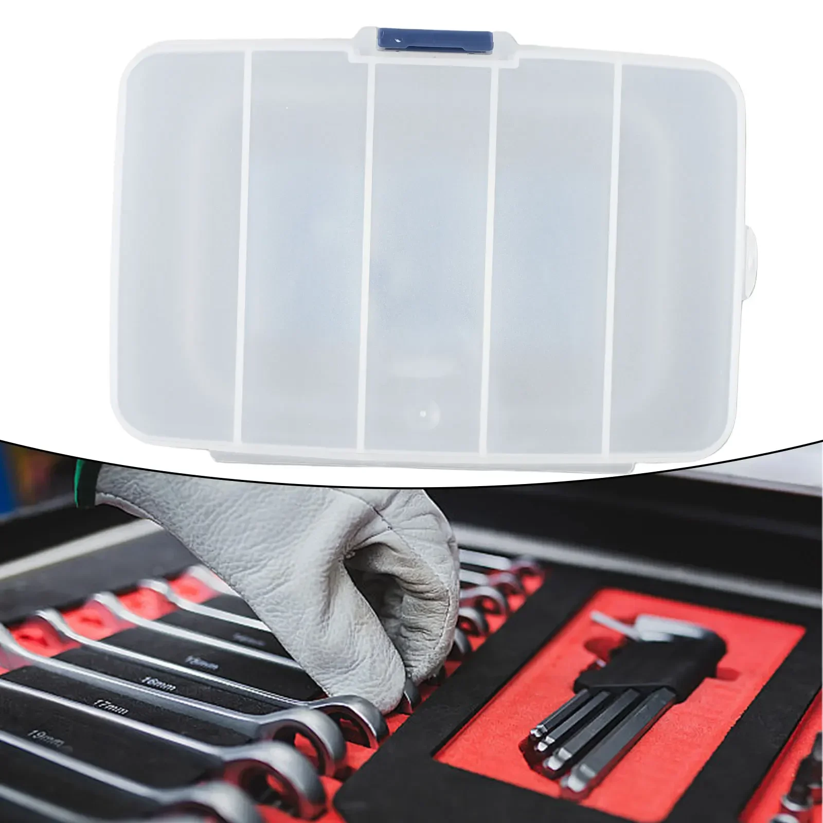 1PC Plastic Tool Screws IC Storage Box Craft Organizer Small Part Container Case For The Acceptance Of Fishing Gear Bait