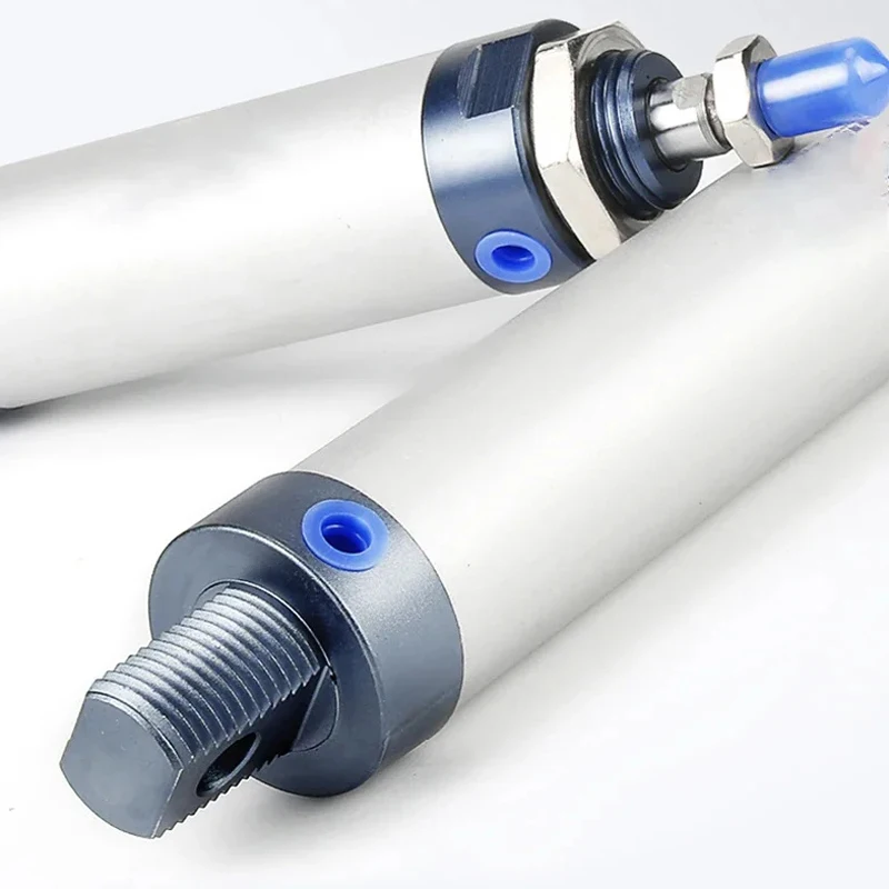 AirTAC Air Pneumatic Cylinders Double Compressed Mal Bore 16/20/25/32/40mm Stroke 25/50/75/100 200 400 Single Lever Air Cylinder view 5