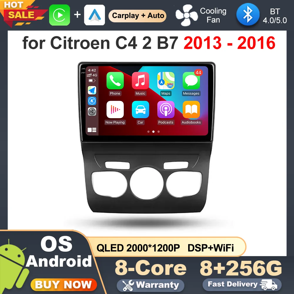 

Android Intelligent System 10 inch LHD For Citroen C4 2 B7 2013 - 2016 Car Radio Video Multimedia Player 2.5 D IPS Touch Screen