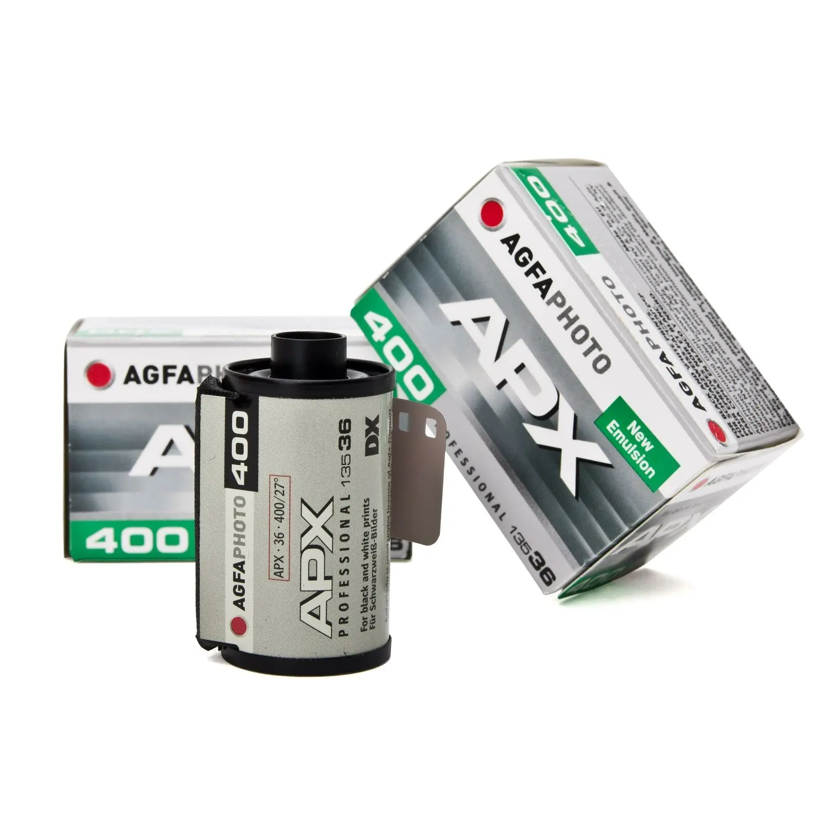 

5x AGFA APX 400 135-36 s/w B/W Black White Film Black and White Film Small Picture Film