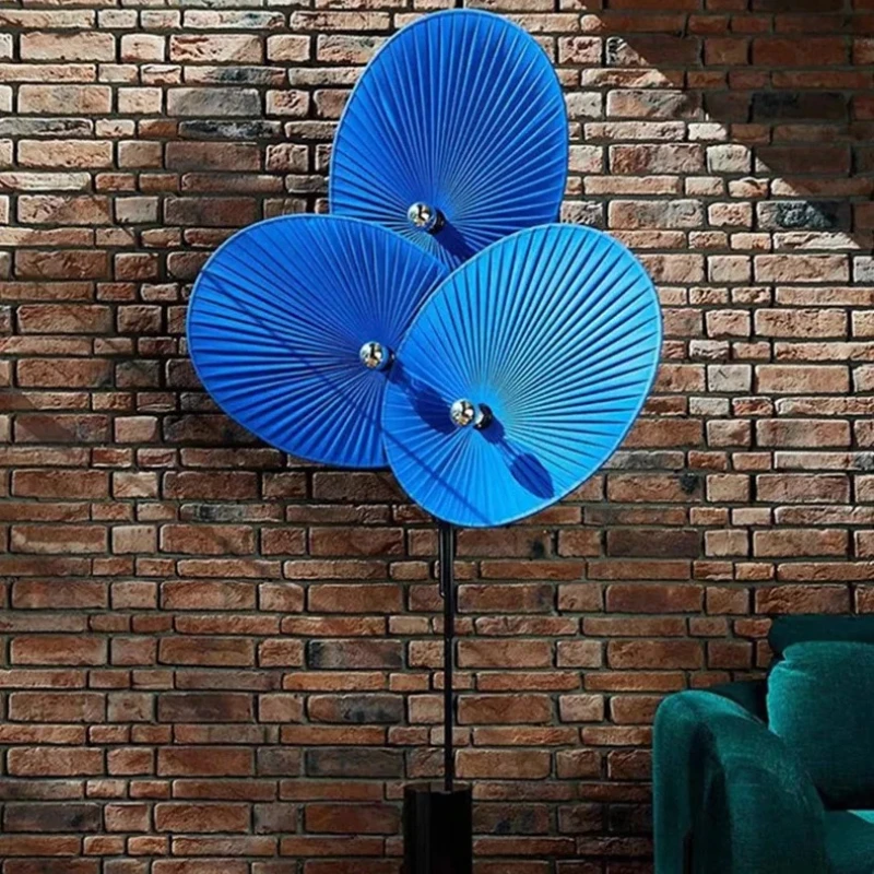 

Креативный торшер в стиле ар-деко для спальни и гостиной, напольный светильник в скандинавском постмодернистском дизайнерском ретро-стиле, тканевый, для домашнего декора