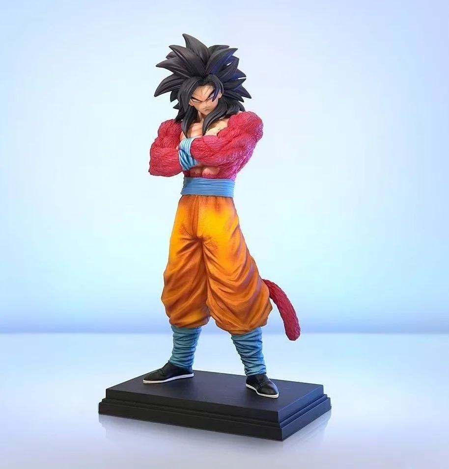 32cm Anime Dragon Ball Super Saiyan 4 Goku Action Figures Collection Model Toys Gifts