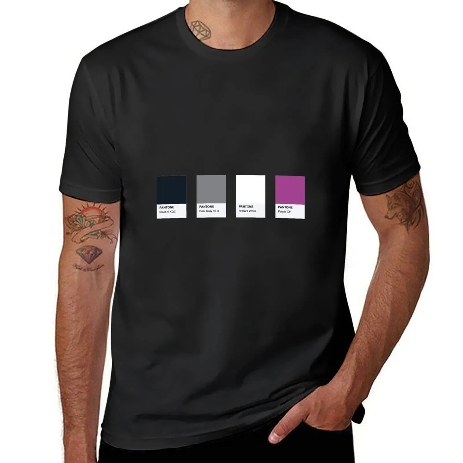 ASEXUAL LGBT FLAG COMMUNITY PRIDE T-Shirt oversizeds tops vintage clothes slim fit t shirts for men