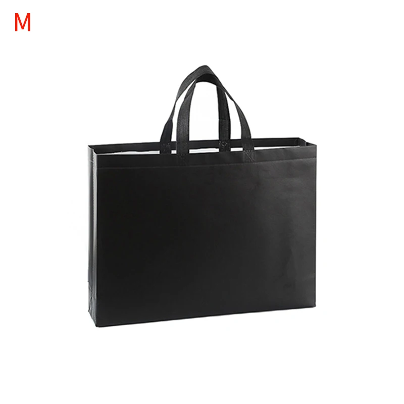 Reusable Non-woven Fabric Shopper Bag Cotton Fabric Women Shoulder Bags Non-woven Environmental Case Organizer Multifunction