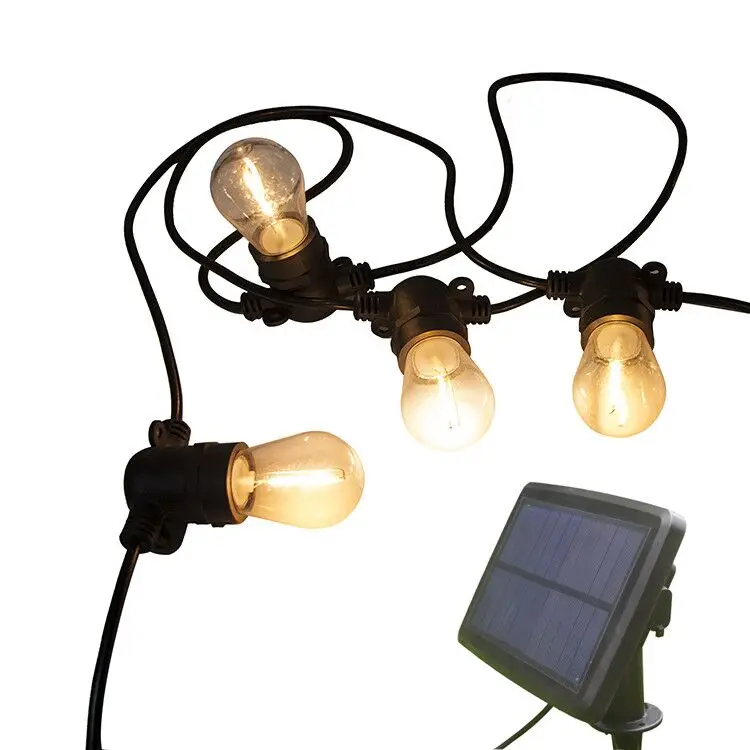 

Гирлянда освещения Водонепроницаемая светодиодная строка на солнечной энергии IP65 с солнечной панелью 3 В для наружного использования