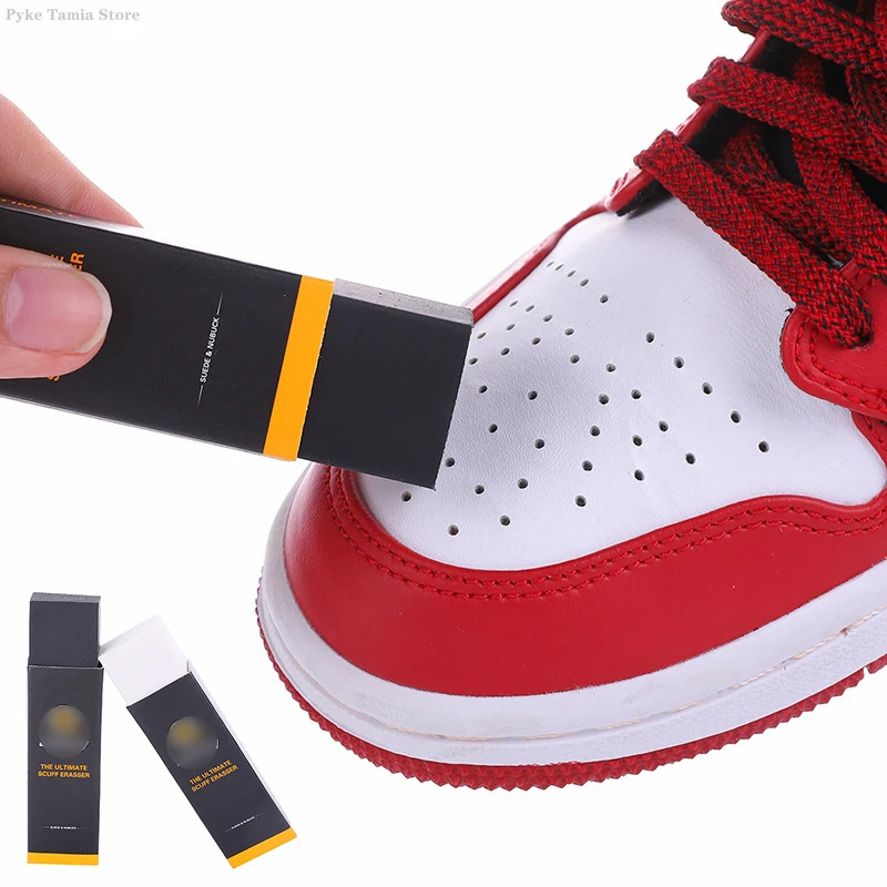 1pc Sneaker Cleaner Rubber Block Shoes Clean Care Eraser Natural Rubbing Suede Leather Boot Decontamination Eraser Stain Cleaner