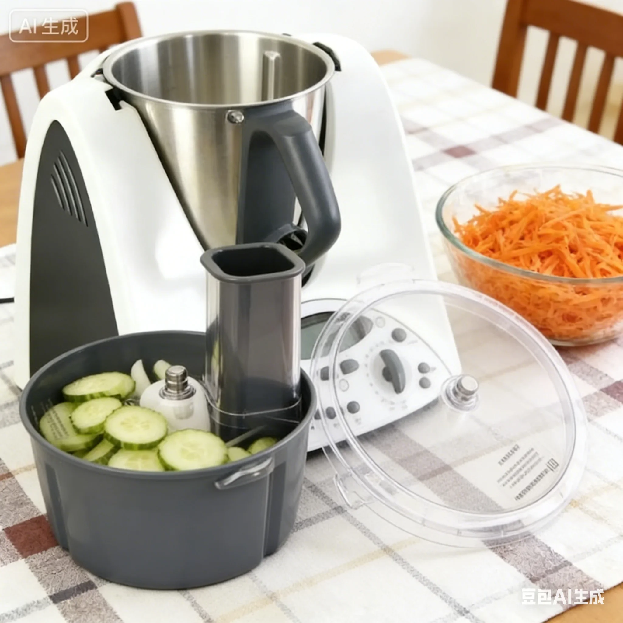 

For Thermomix-TM31 Versatile Vegetable & Fruit Slicer Grater For Easy Meal Shredded And Diced Slicer Cooking Machine Accessories