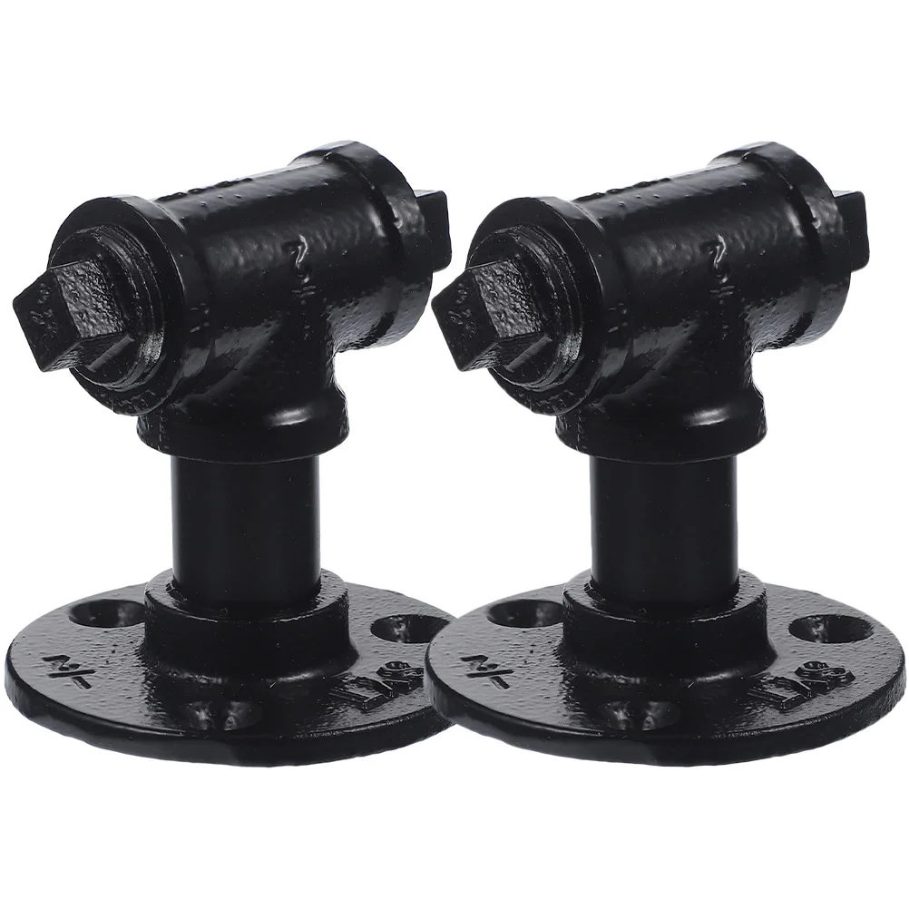 

2pcs Vintage Style Cabinet Handle Industrial Furniture Pull Knob Durable Iron Drawer Cupboard Door Handle Smooth Edge Wardrobe