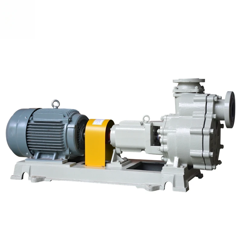 Corrosion-Resistant Chemical Fluid Transfer Self-Priming Horizontal Magnetic Drive Pump