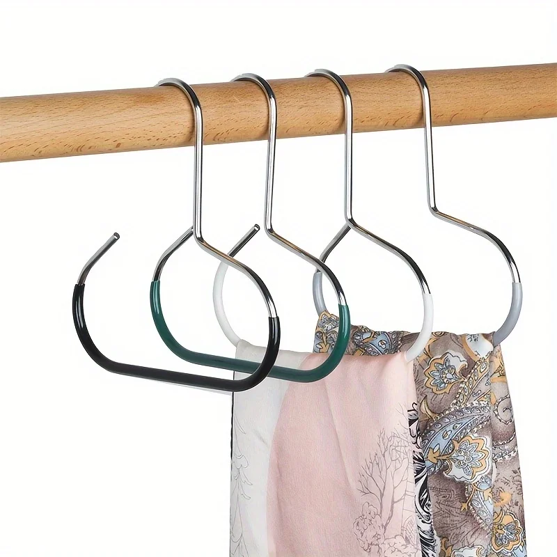 5er Set Vielseitige Runde Haken aus Manganstahl – Ideal für Hüte, Krawatten, Schals & Taschen, Hohe Tragfähigkeit, Verformungsfreie Wandhaken Metall Kleiderhaken Stabile Aufhängehaken Wandhaken für Accessoires Organ – Detail 2