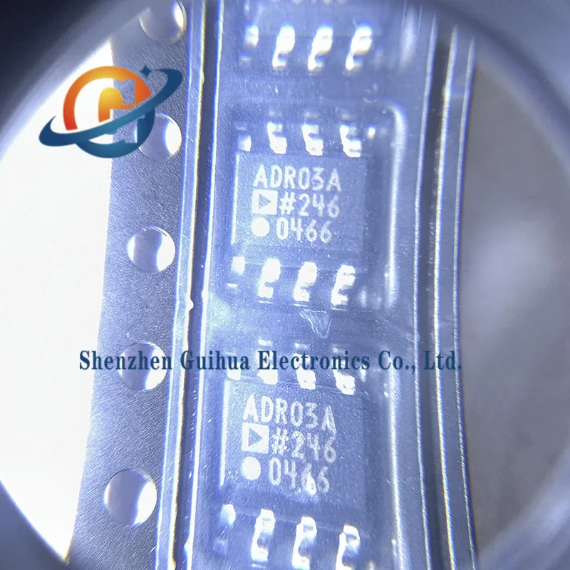 10pcs original genuine patch ADR03ARZ-REEL7 SOIC-8 2.5V precision reference voltage source IC chip
