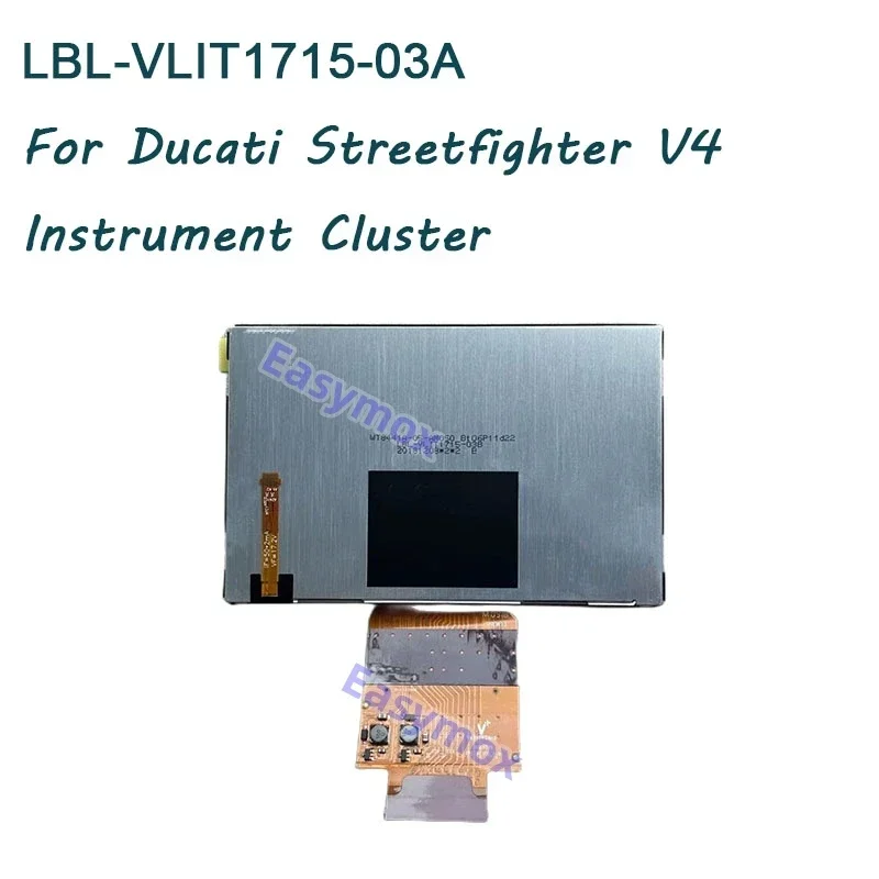 LBL-VLIT1715-03A Dashboard LCD Display for Ducati Panigale V4 Streetfighter V4 Multistrada V4 Instrument Cluster Speedometer