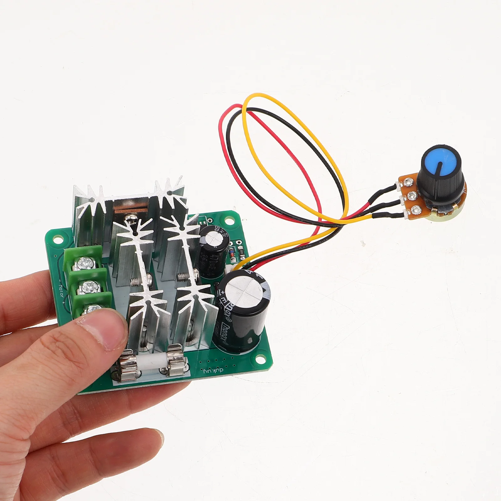 

Automotive Dc Motor Speed Controller Adjustable Driver Switch Voltage Regulator High Current Protection for Electric Vehicle