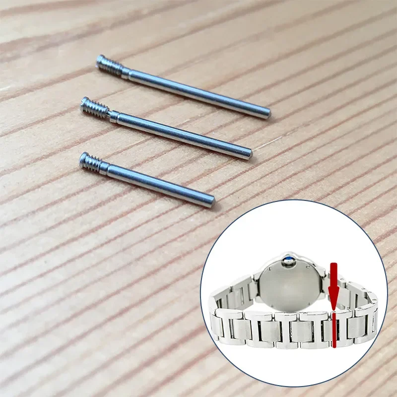 

Steel Screw Tube Pin for Cartier Ballon Bleu Original Watch Band