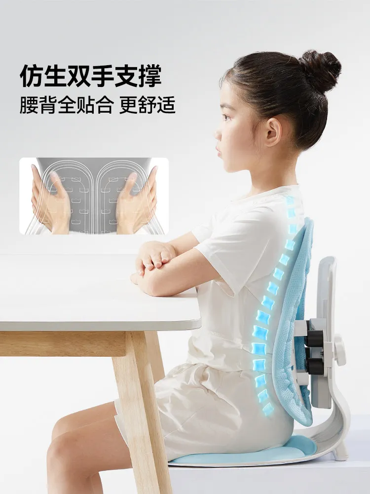Cat Prince Children's Ergonomic Lumbar Cushion for Chair Back Support
