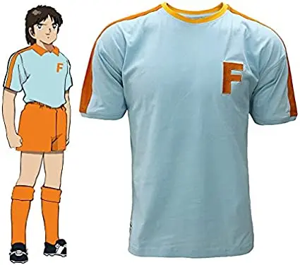 Capitán Tsubasa-camisetas de manga corta para niños y adultos, Tops de verano de alta calidad, mangas cortas japonesas, 2024