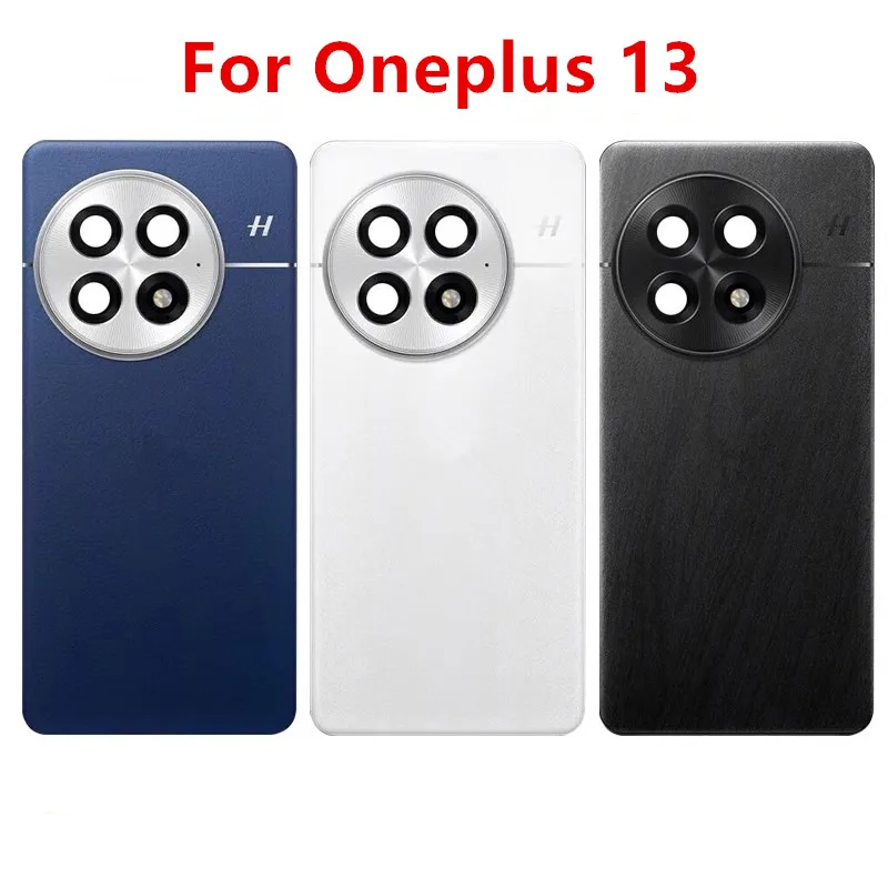 Image of Oneplus 13 Gehäuse Für Oneplus 13 One Plus Batterie Zurück Abdeckung Reparatur Ersetzen Tür Telefon Hinten Fall + Kamera objektiv