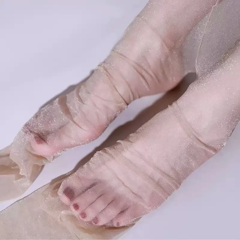 

Japanese 0D Bling Summer Tight For Women Sexy Shiny Pantyhose Glitter Stocking Women's Glossy Stocking Thin Nylon Medias Pantis