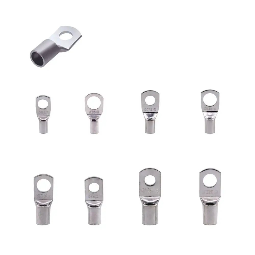 Tinned Copper Ring Terminals For CNHH Heavy Duty Electrical Cable Lugs Marine Battery Wire Connection Crimping Kit