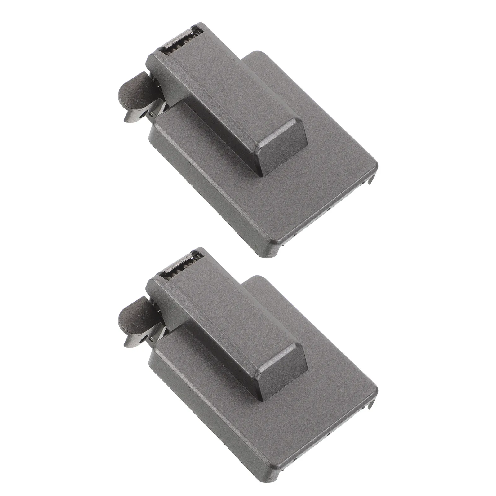 2Pcs Hidden Cabinet Hinges Soft Close Hydraulic Ultra Thin Design for Kitchen Office Frameless Door Hinges Silent Buffer