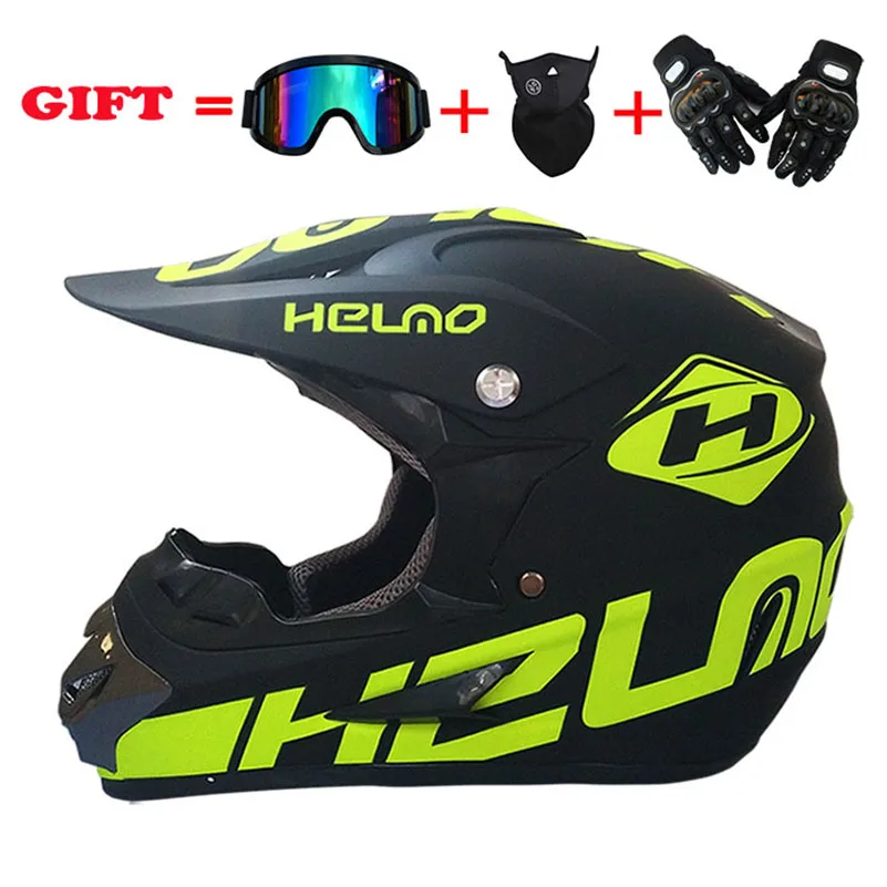 Mężczyzna kobieta kask motocyklowy Motocross ATV Motocross MTB MTB DH kask wyścigowy kask krzyżowy Capacetes wyślij 3 sztuki prezentu.