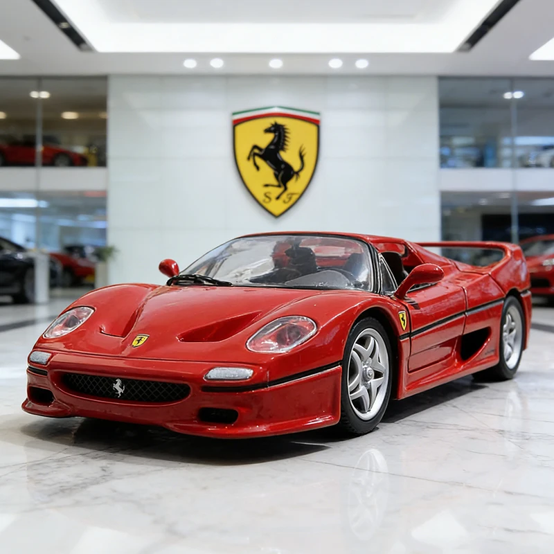 

Bburago 1:24 Ferrari F50 Supercar Alloy Car Diecasts & Toy Vehicles Car Model Miniature Scale Model Car For Children