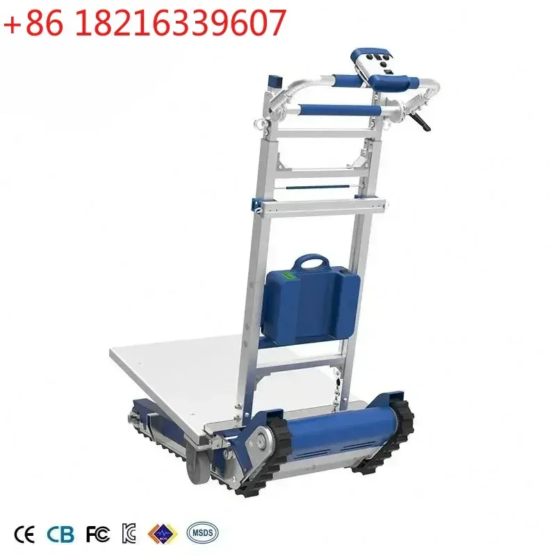 YAO DEPOSIT!  Stair Climbing Track Cargo Disabled Trolley For Stairs Electric Powered Crawler Climber Heavy Loads Trolleys To Cl