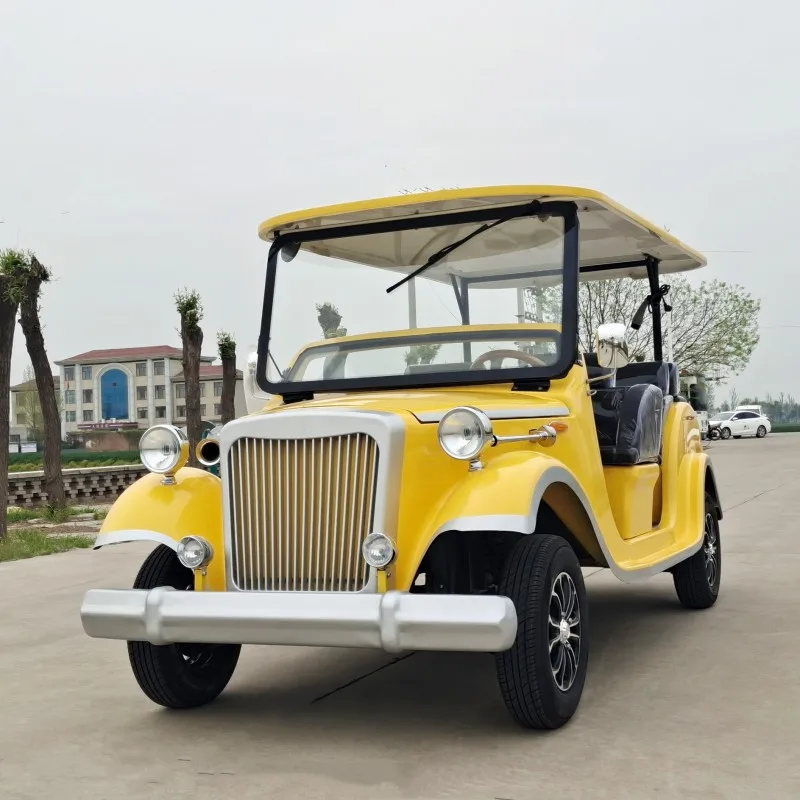 Chinese Factory wholesale CE Approved 72v 5000W Club 8 11 Seats Electric Vintage Car