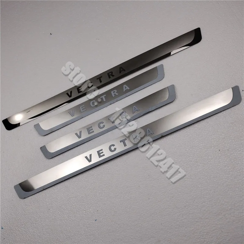 

For Vauxhall Opel Vectra Stainless Steel Door Sill Scuff Plate/Door Sill Protection Welcome Pedal Car Threshold Auto Accessories