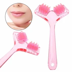 1pc Portable Double Roller Facial Massager for Lifting and Relaxing Muscles, Cheeks & Jawline Slimming Face Massage Tool