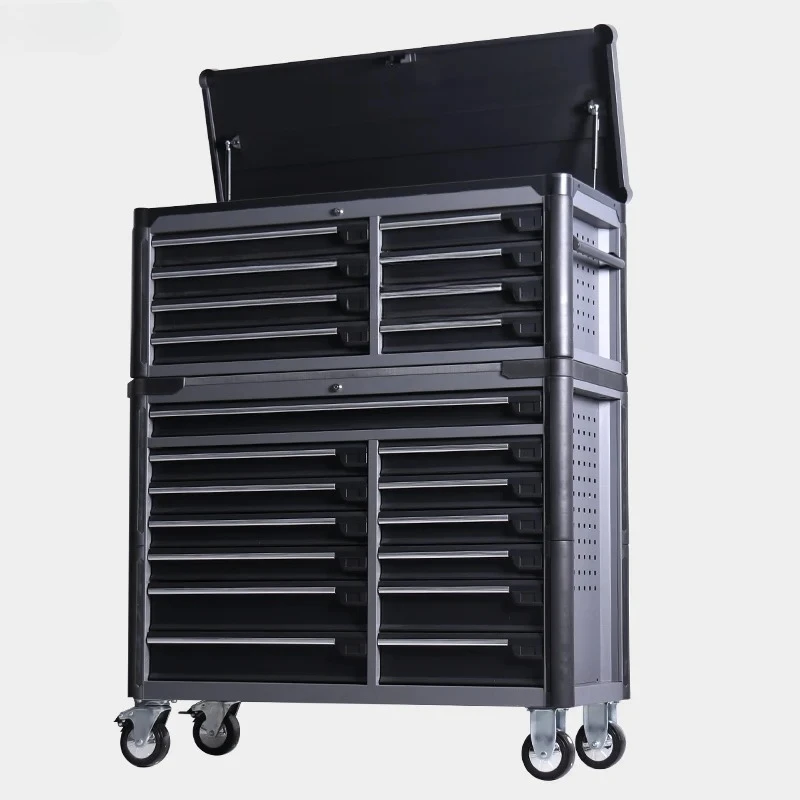 Multifunctional Combination Tool Cart Tool Cabinet Auto Repair, Drawer Mobile Toolbox