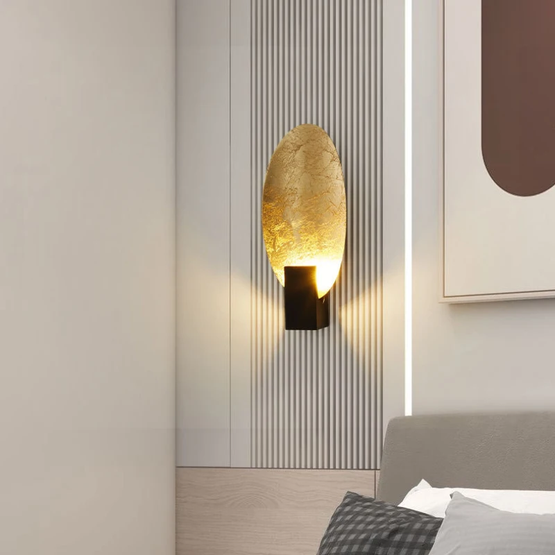 2026 Nordic Iron Vintage Luxury Art LED Decoration Home Wall Lamp For Bedroom Villa Dining Room Living Room Lighting Fixtures