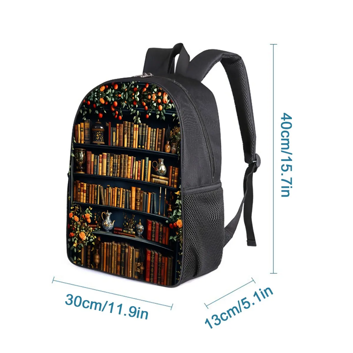 حقيبة ظهر بطبقة واحدة مطبوعة على رف كتب بسيط للأولاد والبنات، أفضل الهدايا، حقائب مدرسية كرتونية ثلاثية الأبعاد #2