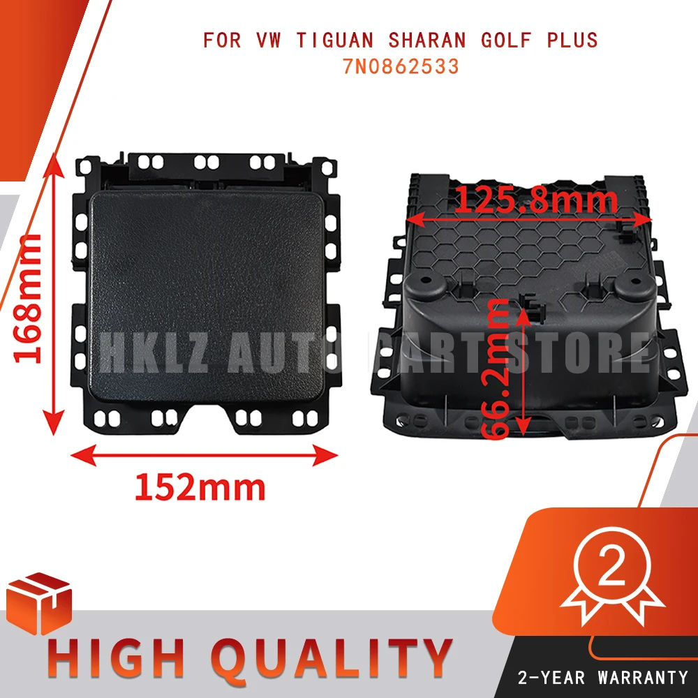Center Console Rear Armrest Water Drink Cup Holder For VW Tiguan Sharan Golf Plus Cup Holder Rear Drinking Cup Bracket 7N0862533