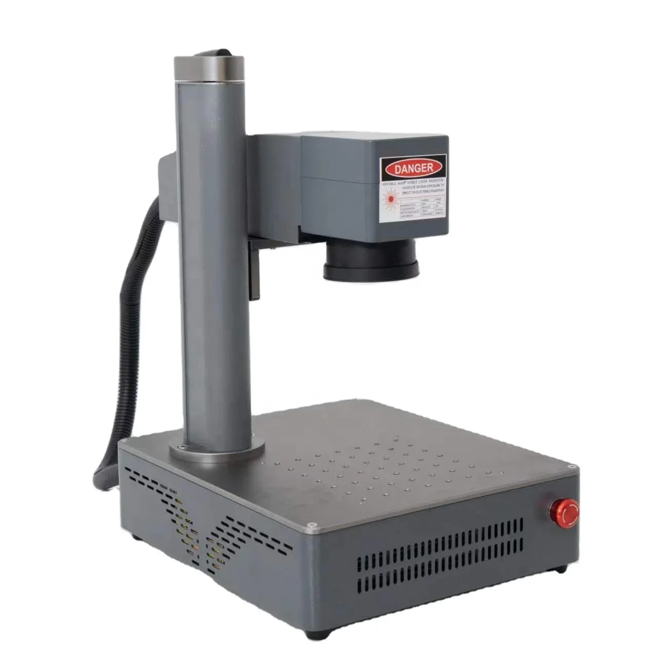 20W Desktop Portable Mini Fiber  Marking Machine for Metal and Non-metal Material Small  Engraving Machine