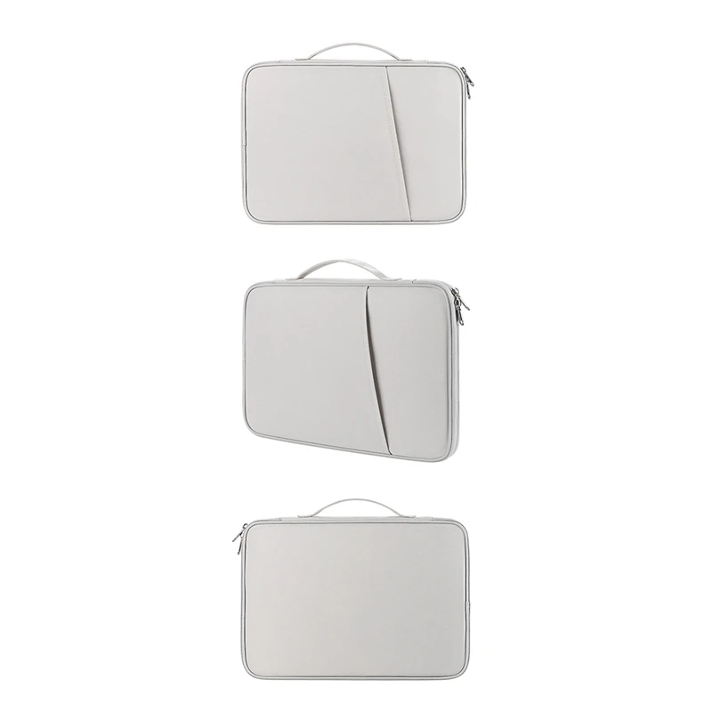 T04C-Multi-Functional Portfolio Travel File Organizer For 12.9-13 Inch Tablet Sleeve Case Tablet Carrying Bag