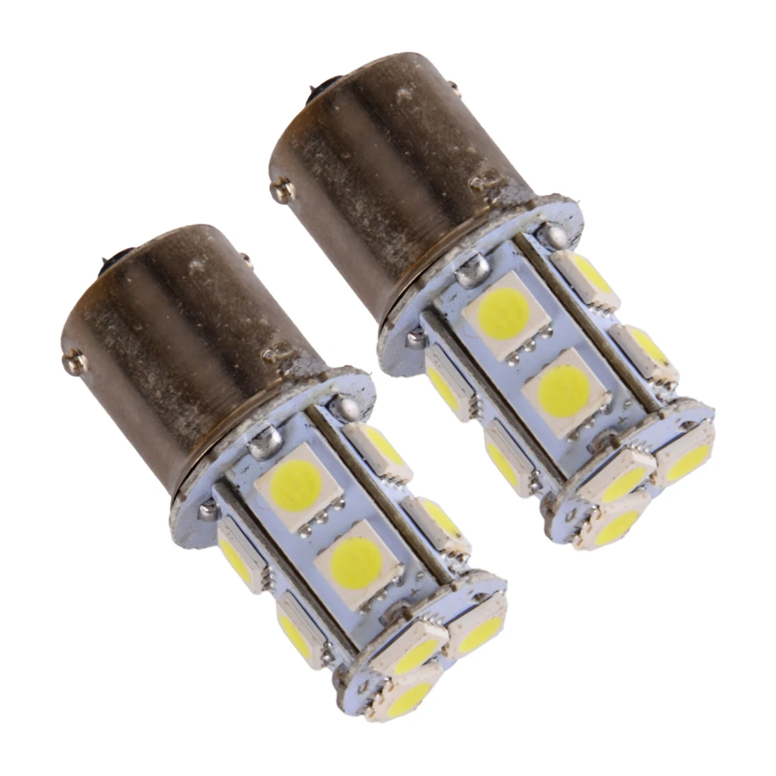 

2Pcs 12V 13-SMD Universal Car Truck RV Camper Boat Trailer White LED Interior Light Bulb 1156 1073 1093 1129 1141 1159 1259 1459