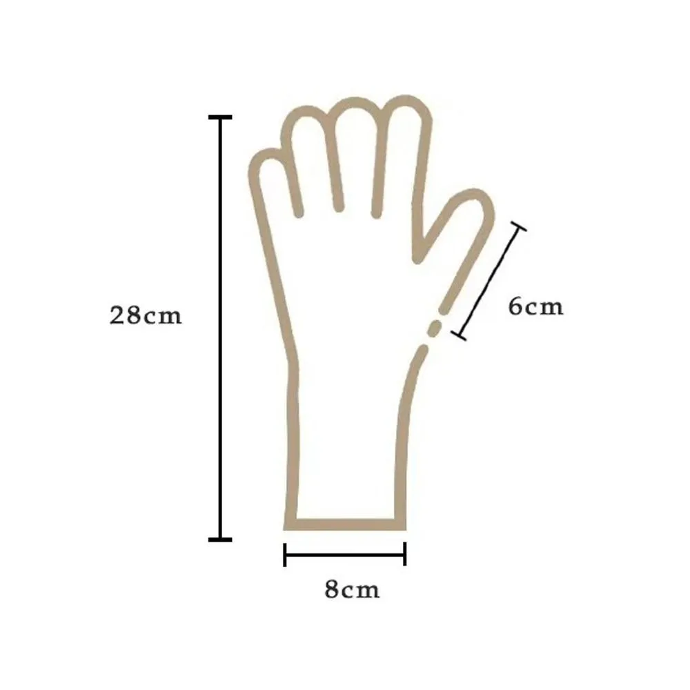 Striped Thermal Knitted Gloves Thickened Rabbit Fur Knitted Gloves Cold Resistant Windproof Autumn Winter Warm Gloves