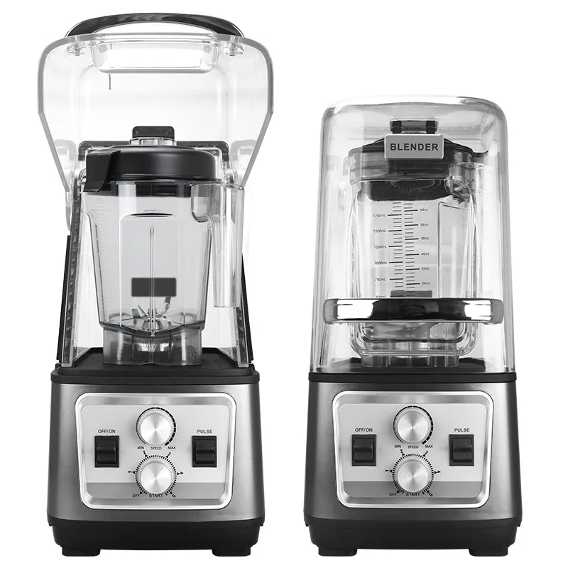 

Breakfast Shop Milk Tea Shop Bar Commercial Silent Wall Breaker Covered Smoothie Mixer Multifunctional Kitchen Food Blender