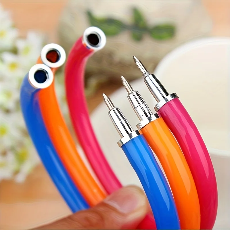 10 Packs of Cute Bullet Blue Ink Bracelet Pens, Creative Stationery Designed for Office and Outdoor Sports Enthusiasts