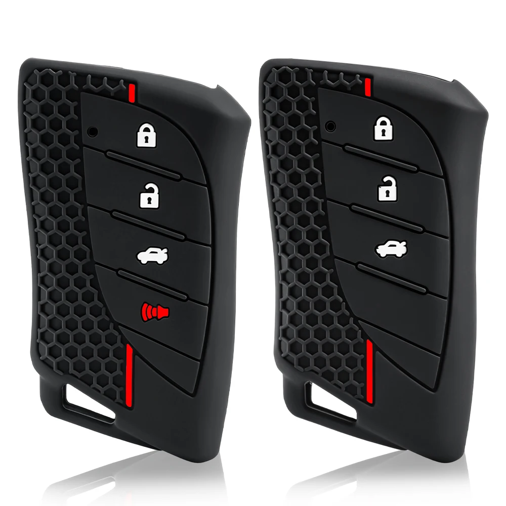 New Silicone Key Case Keychain Cover FOB Shell for Lexus NX ES UX US RC LX IS 250h RX 350h LS 450h 260h 300h UX200 LM350H LM500H